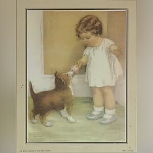 Vintage Bessie Pease Gutmann Nursery Print “The Reward”